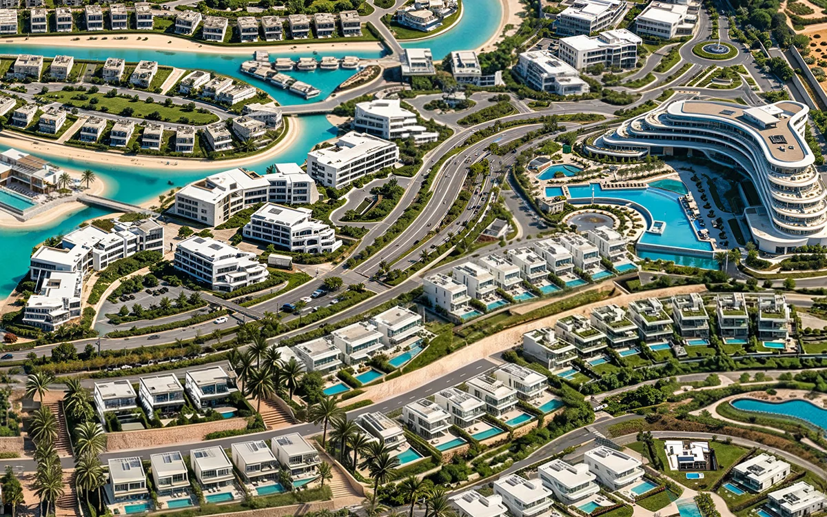 فيلا بانوراما بأربع غرف وإطلالة بحرية في بيرلا الساحل الشمالي